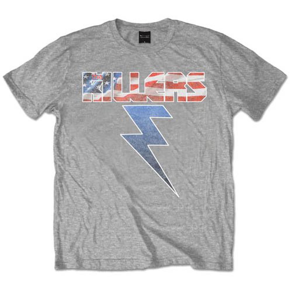 The Killers - Bolt Heren Tshirt - Grijs